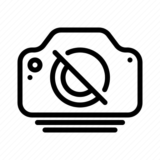 Camera off, disabled, camera icon - Download on Iconfinder
