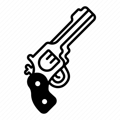 Revolver, weapon, firearm, gun icon - Download on Iconfinder