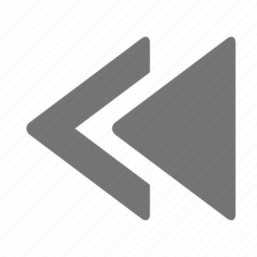Rewind, media, previous icon - Download on Iconfinder