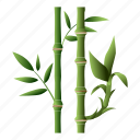 bamboo, cartoon, floral, hand, plant, spa, tree