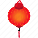 celebration, decoration, isometric, lantern, new, traditional, vietnam