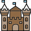 castle, estate, halloween, haunted, property, scary, icon 