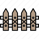 fence, building, farming, house, icon
