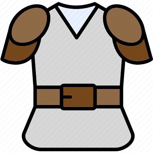 Shirt, armor, arms, history, panoply, viking, warrior icon - Download on Iconfinder