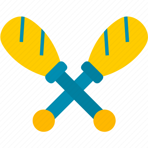 Oars, boating, kayaking, paddle, rowing, icon icon - Download on Iconfinder