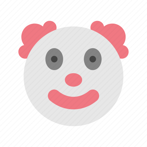 Clown, face, circus, emoji icon - Download on Iconfinder