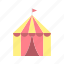 circus, tent, carnival, circus tent 