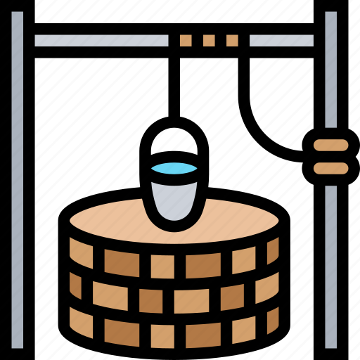 Well, water, farm, rural, countryside icon - Download on Iconfinder