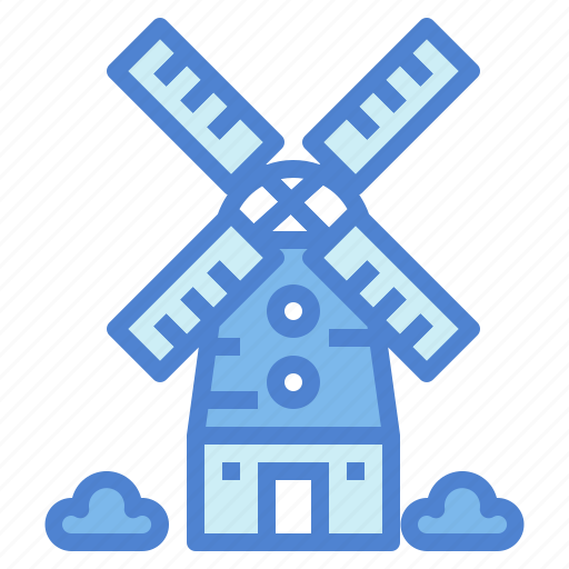 Architectonic, landmark, netherlands, windmill icon - Download on Iconfinder