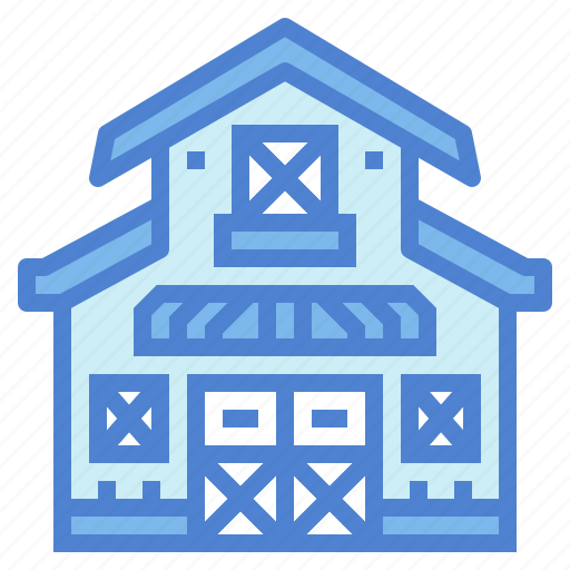 Barn, building, farm, gardening icon - Download on Iconfinder
