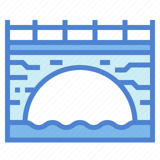 Bridge, building, landscape, river icon - Download on Iconfinder