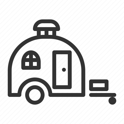 Recreational, vehicle, home, house, car, mobile icon - Download on Iconfinder