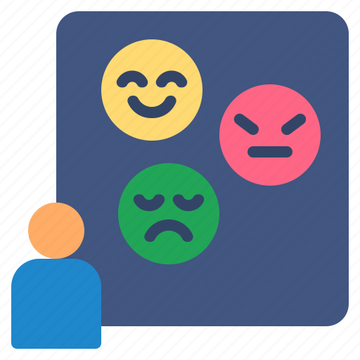 Feeling, emotion, bipolar, mood, character icon - Download on Iconfinder