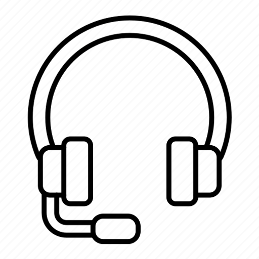 Headphone, music, headset, support, listen icon - Download on Iconfinder