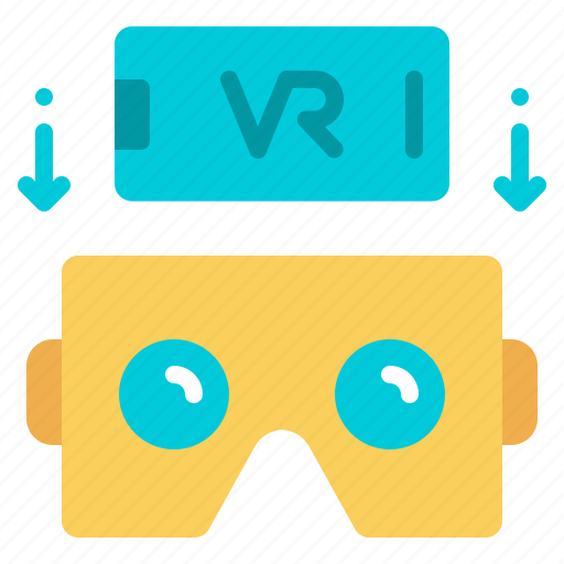 Vr, glasses, reality, virtual, electronics, digital, technology icon - Download on Iconfinder