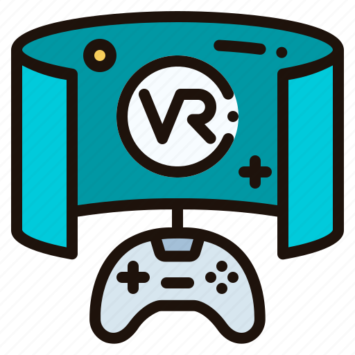 Vr, game, glasses, virtual, reality, controller, multimedia icon - Download on Iconfinder