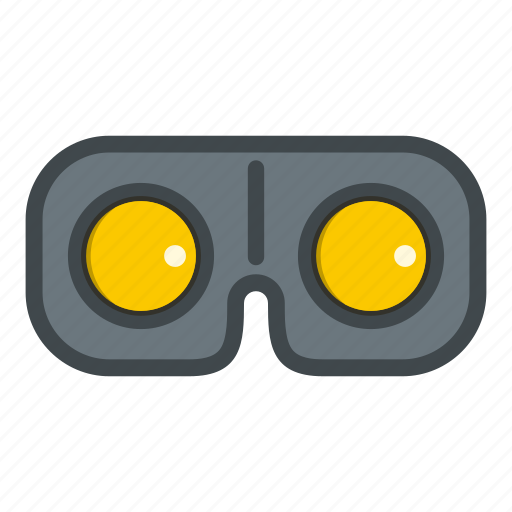 Cyber, cyberspace, device, digital, electronics, entertainment, game glasses icon - Download on Iconfinder