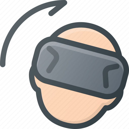 Motion, reality, right, spectacles, technology, virtual, vr icon - Download on Iconfinder