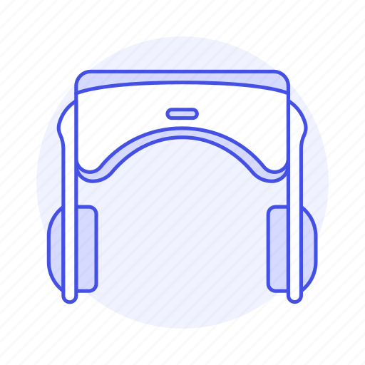 Vr, engrossing, audio, video, reality, device, immersive icon - Download on Iconfinder