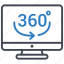 360, display, screen 