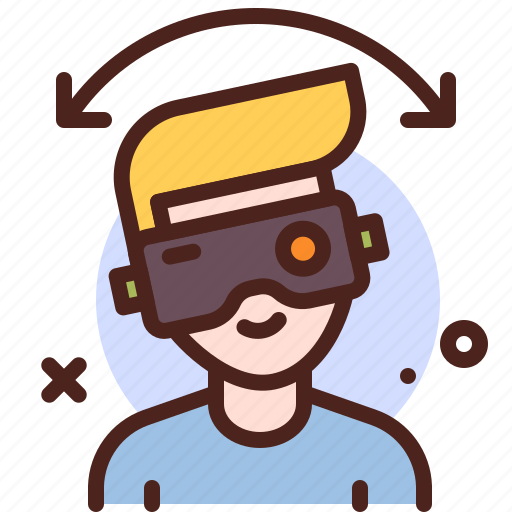 Left, right, movement, male, virtual, tech, ar icon - Download on Iconfinder