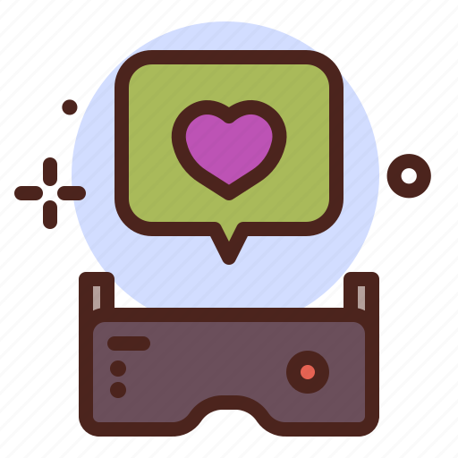 Love, vr, virtual, tech, ar icon - Download on Iconfinder