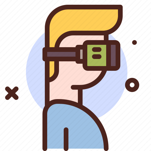 Sife, male, virtual, tech, ar icon - Download on Iconfinder