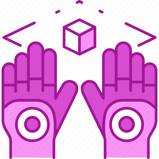 Vr, virtual, reality, gloves icon - Download on Iconfinder