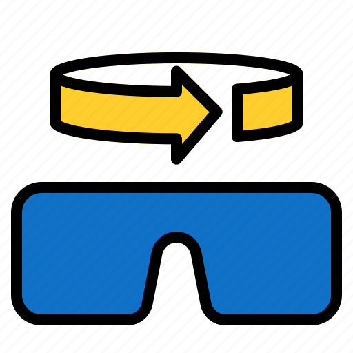 360, glasses, virtual reality icon - Download on Iconfinder