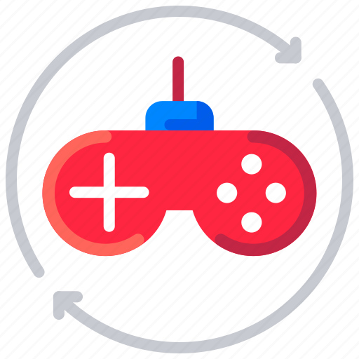 Console, game, gaming, joystick, video game simulation, virtual reality icon - Download on Iconfinder