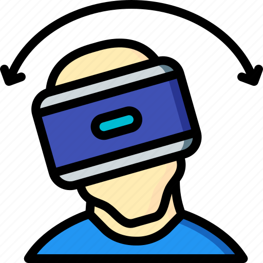 Movement, reality, side, virtual, virtual reality, vr icon - Download on Iconfinder