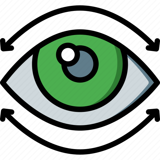 Eye, movement, reality, virtual, virtual reality, vr icon - Download on Iconfinder