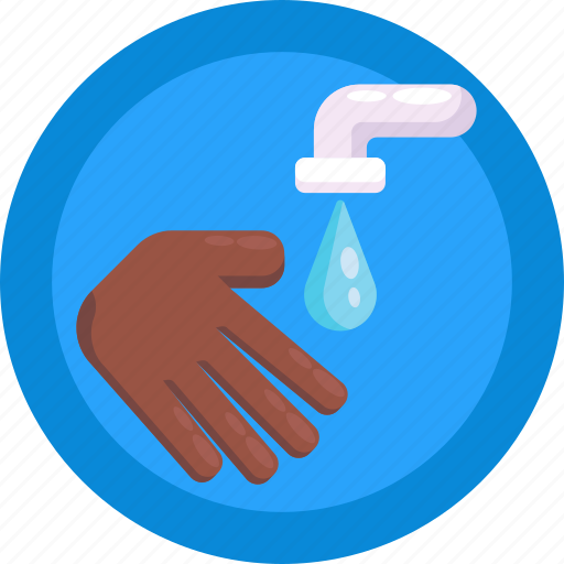 Water, covid-19, wash hands, virus, tap, covid, hand icon - Download on Iconfinder