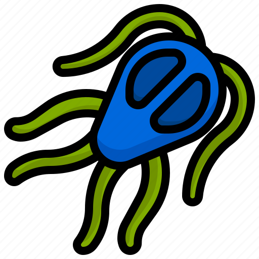 Giardia, bacteria, call, virus, calls icon - Download on Iconfinder