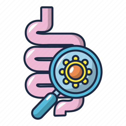 Attack, bacillus, bacteria, bacterial, bacterium, bowel, cartoon icon - Download on Iconfinder