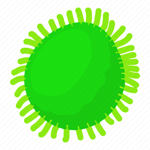 Bacteria, biology, cartoon, infection, microbiology, object, round icon - Download on Iconfinder