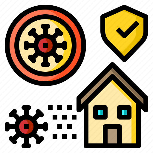 Home, protect, protection, stay, virus icon - Download on Iconfinder