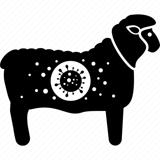 Animal, host, lamb, livestock, sheep, virus icon - Download on Iconfinder