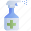 antiseptic, cleaning, hygiene, spray 