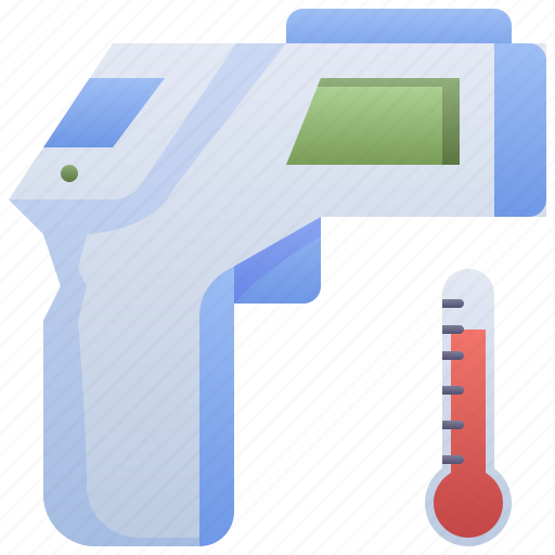 Forehead, infrared, temperature, thermometer icon - Download on Iconfinder