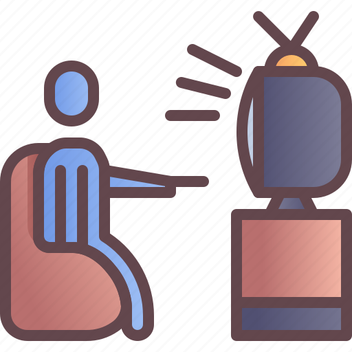 News, television, tv, watching icon - Download on Iconfinder