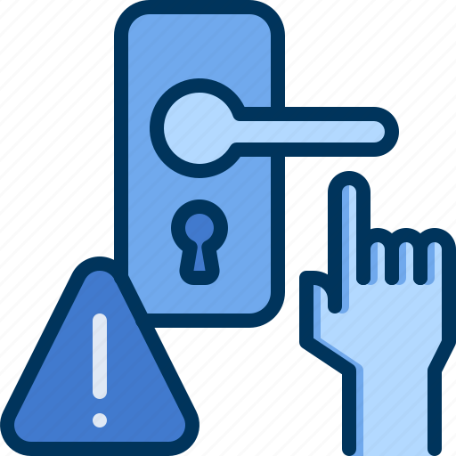 Avoid, door, handle, touching icon - Download on Iconfinder