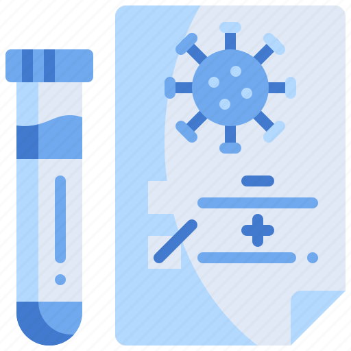 Covid, positive, result, test, testing icon - Download on Iconfinder