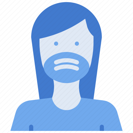 Avatar, face, female, mask, wear, woman icon - Download on Iconfinder