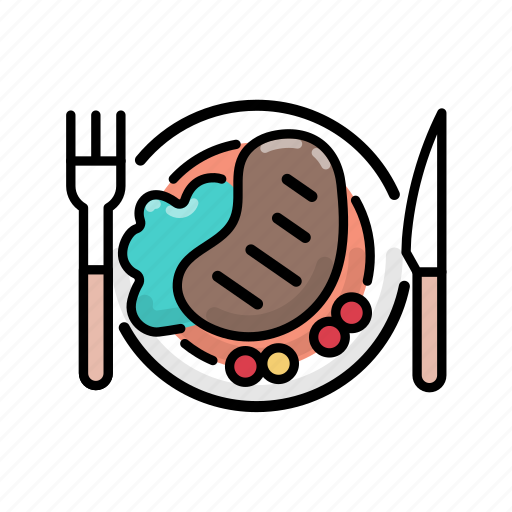 Dinner, food, lunch, meal, steak icon - Download on Iconfinder