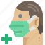mask, medical, head, pollution, healthcare, safety, protection 