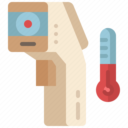Tool, scan, temperature, fever, thermoscan, sensor icon - Download on Iconfinder