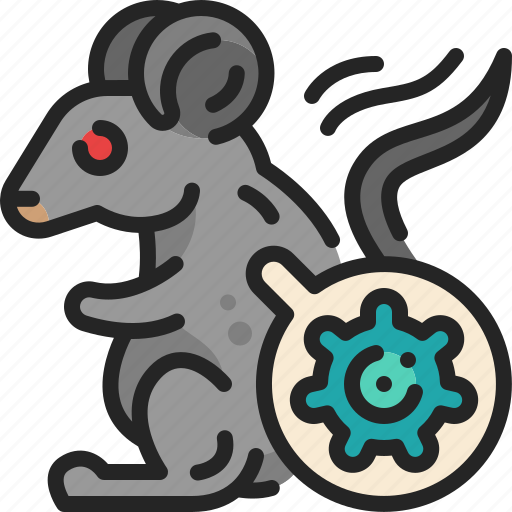 Transmission, virus, rodent, mouse, rat, pest, mice icon - Download on Iconfinder