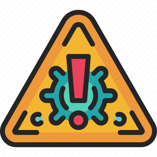 Virus, caution, signage, zone, warning, biohazard icon - Download on Iconfinder