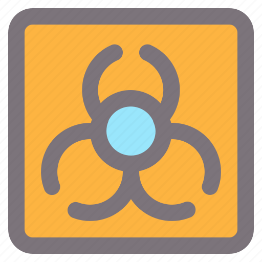 Alert, biohazard, danger, warning icon - Download on Iconfinder
